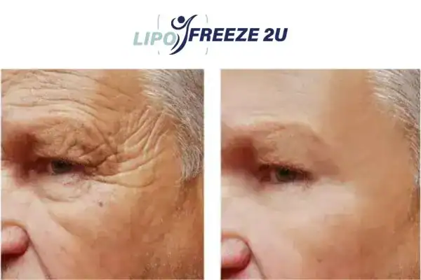 Mens before and after Morpheus 8 Billericay results.