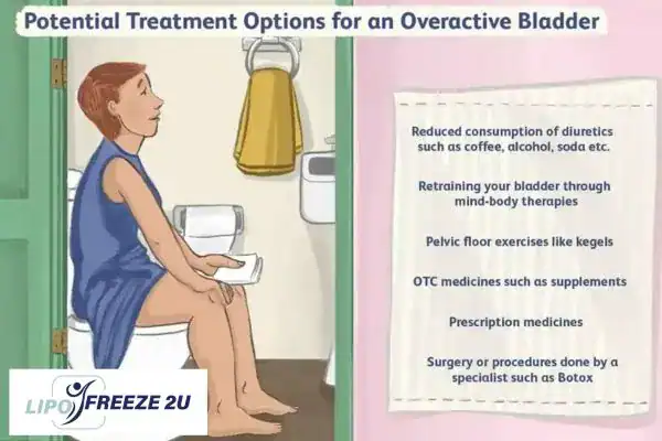 image of woman on toilet because of an overactive bladder Billericay